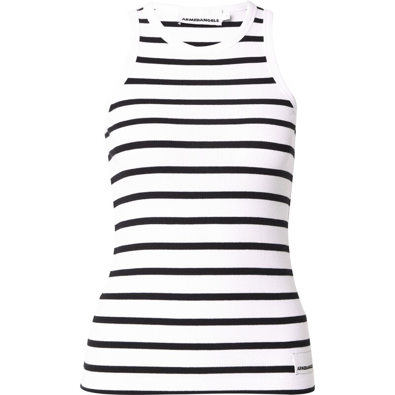 ARMEDANGELS Top čierna / biela 62164110