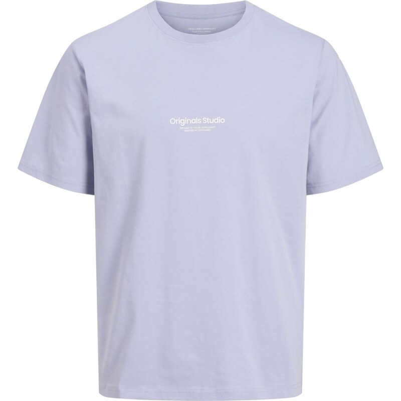 Jack & Jones Junior Tričko JORVesterbro pastelovo modrá / biela 62759696