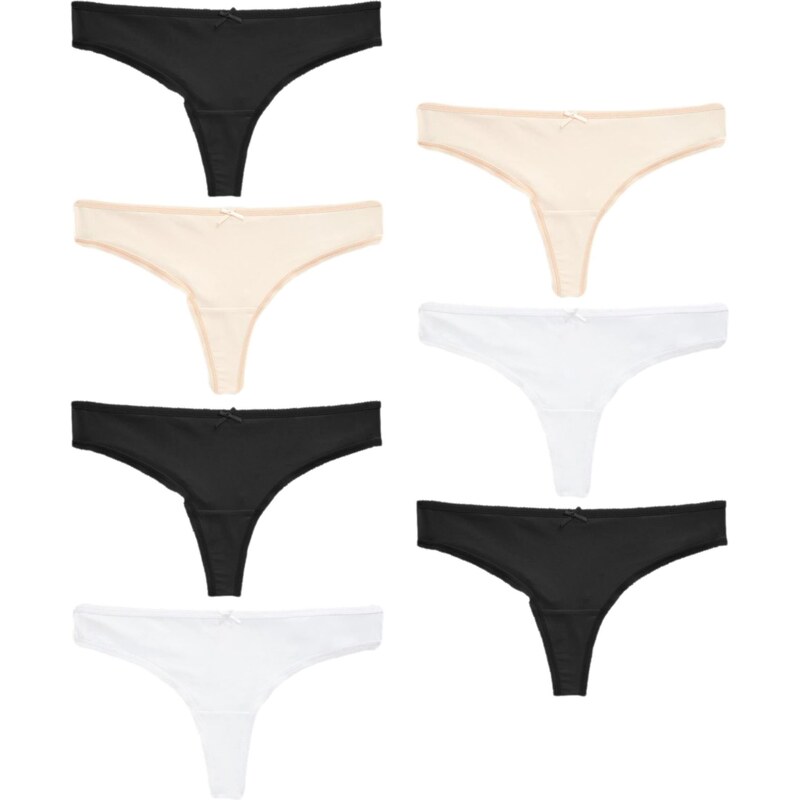 Next Tangá krémová / čierna / biela 63148315