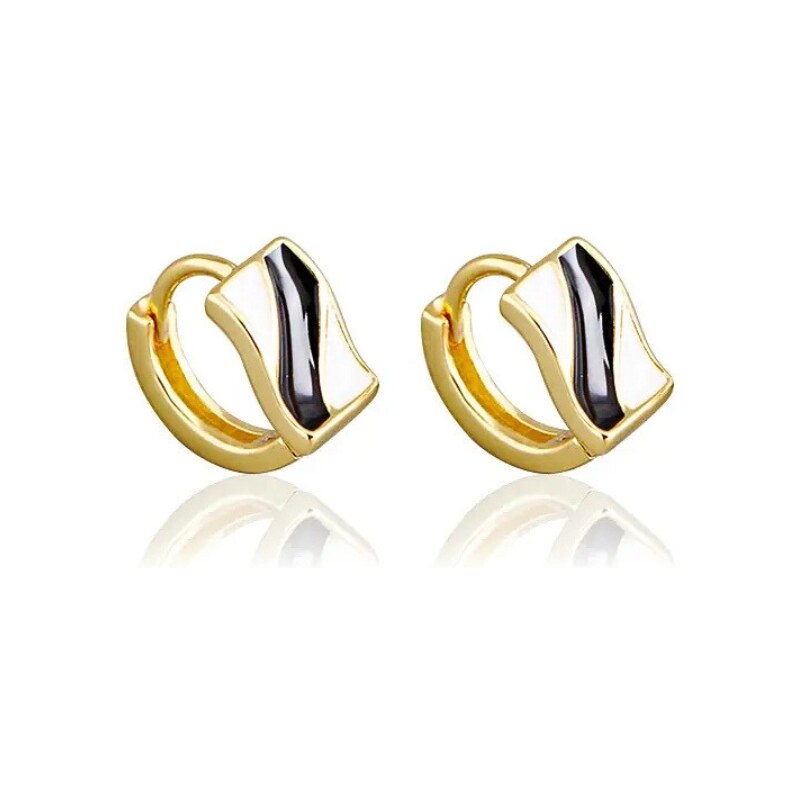 MAJYA Strieborné náušnice TOSCA pozlátené 11757 64582597