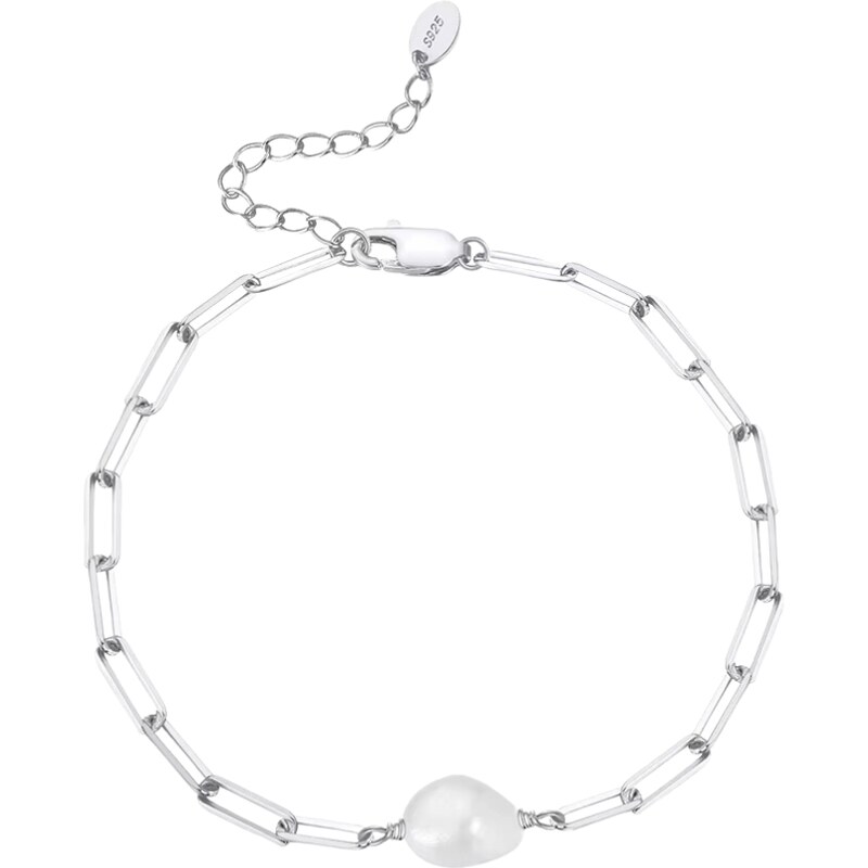 MAJYA Strieborný náramok s perlou RADANA 11717 64582573