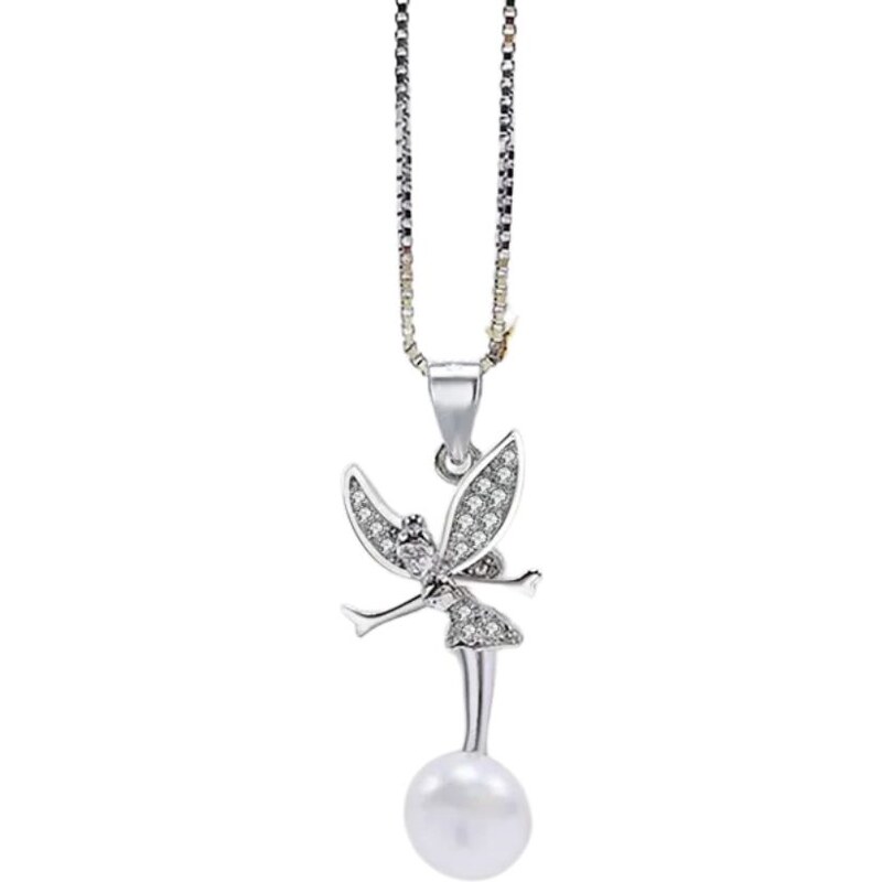 MAJYA Strieborná retiazka s príveskom VÍLA 11624 64582594