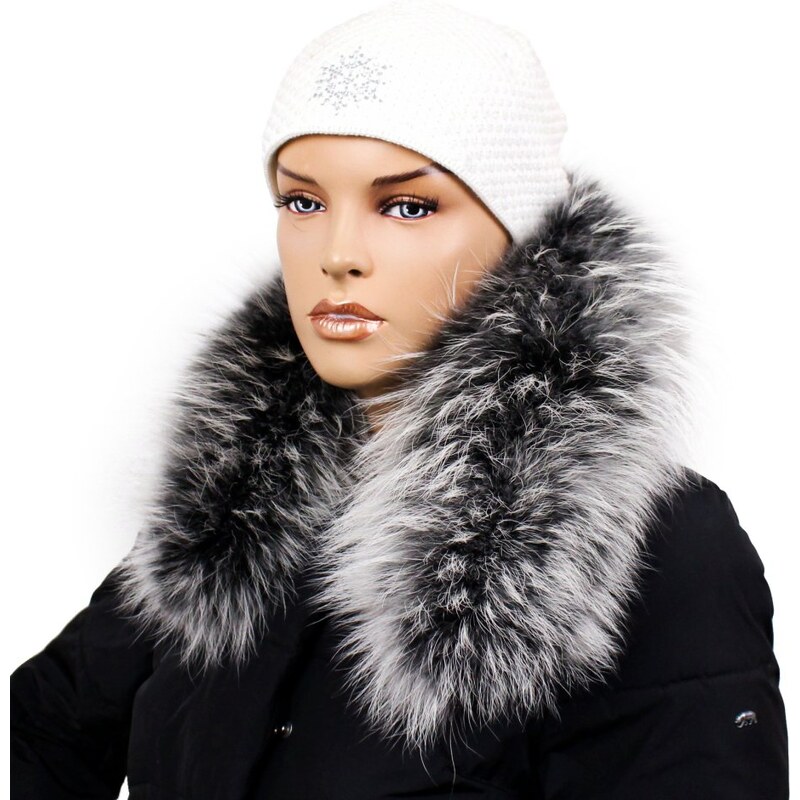 Sikora Kožušinový lem na kapucňu - golier medvedíkovec M 36/73 (63 cm) 61619075