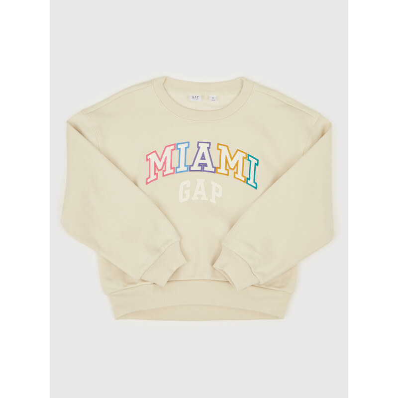 GAP Dievčenská oversize mikina s logom 645497-04 66266451