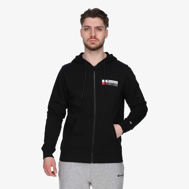 Champion Hooded Full Zip Sweatshirt S 63097064