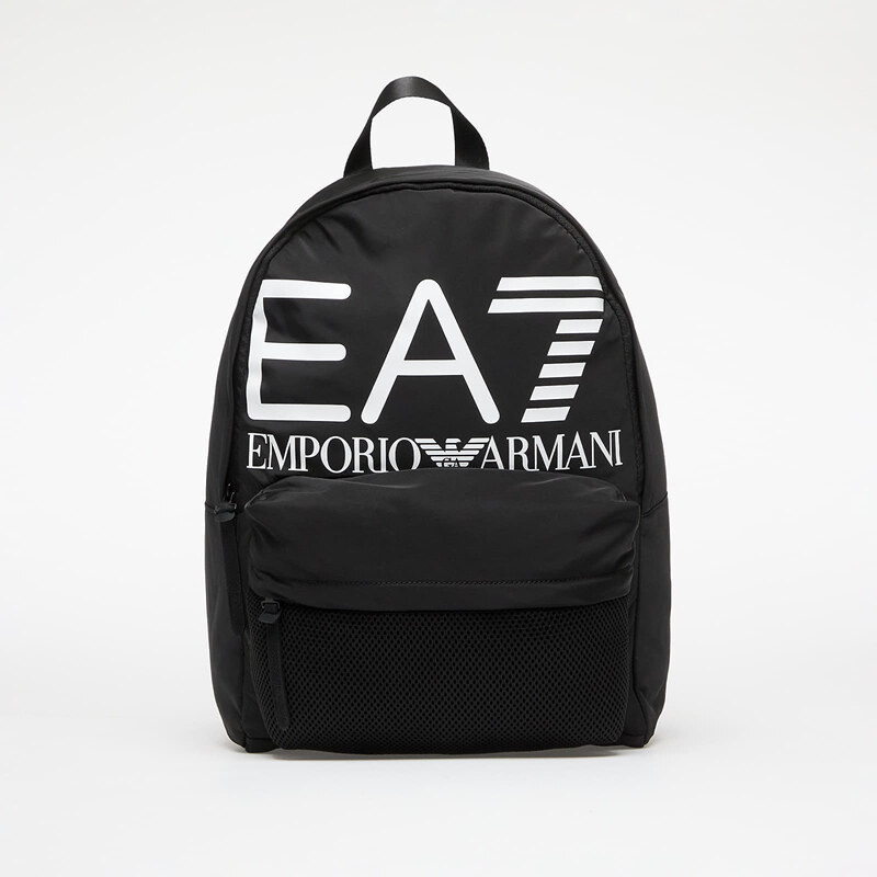 Batoh EA7 Emporio Armani Train Logo Series U Backpack Black/White Logo 62178480