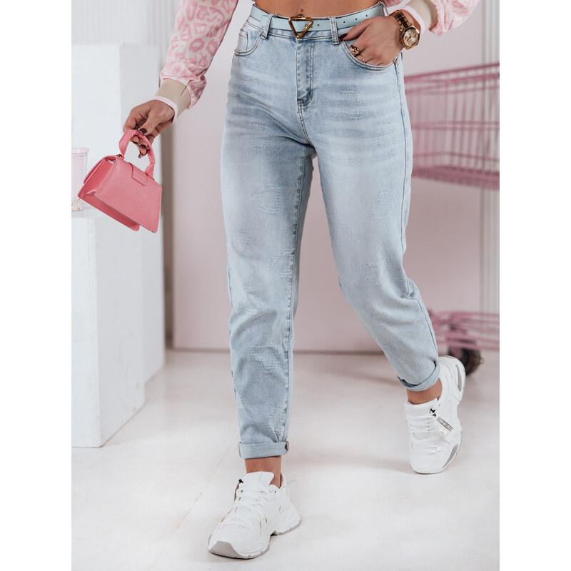 DStreet Dámske jeansové nohavice mom fit LOVENOVA 64675434