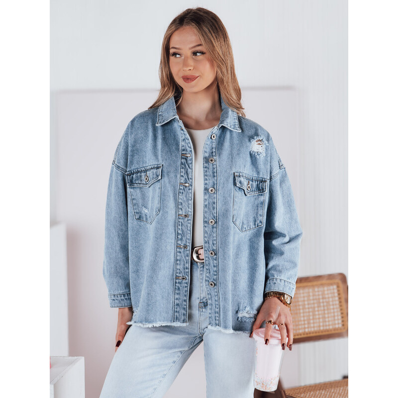 DStreet Dámska rifľová katana oversize 65388657