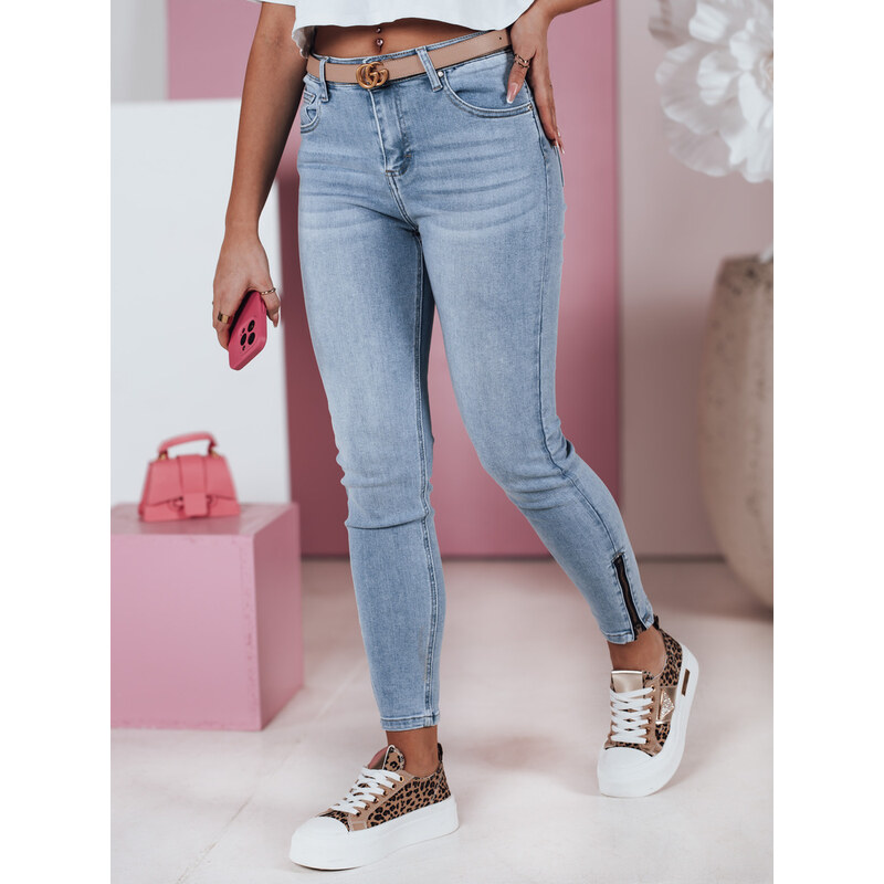 DStreet Dámske skinny rifle s vyšším pásom 65388675