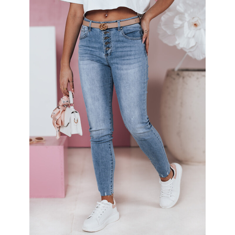 DStreet Dámske skinny rifle s vysokým pásom DERMIX 65388679