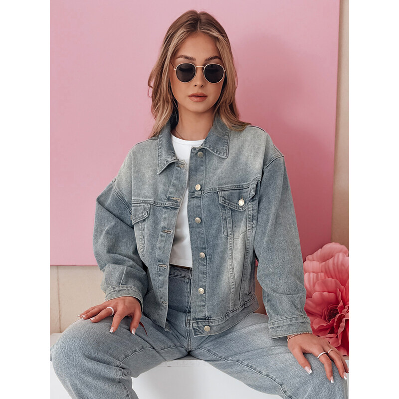 DStreet Dámska rifľová oversize bunda NOVAJIN 65388833