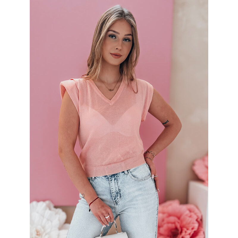 DStreet Krátky dámsky sveter SELFINA 65388840