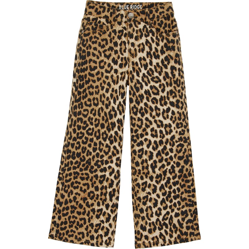 WE Fashion Džínsy hnedá / čierna 62184341