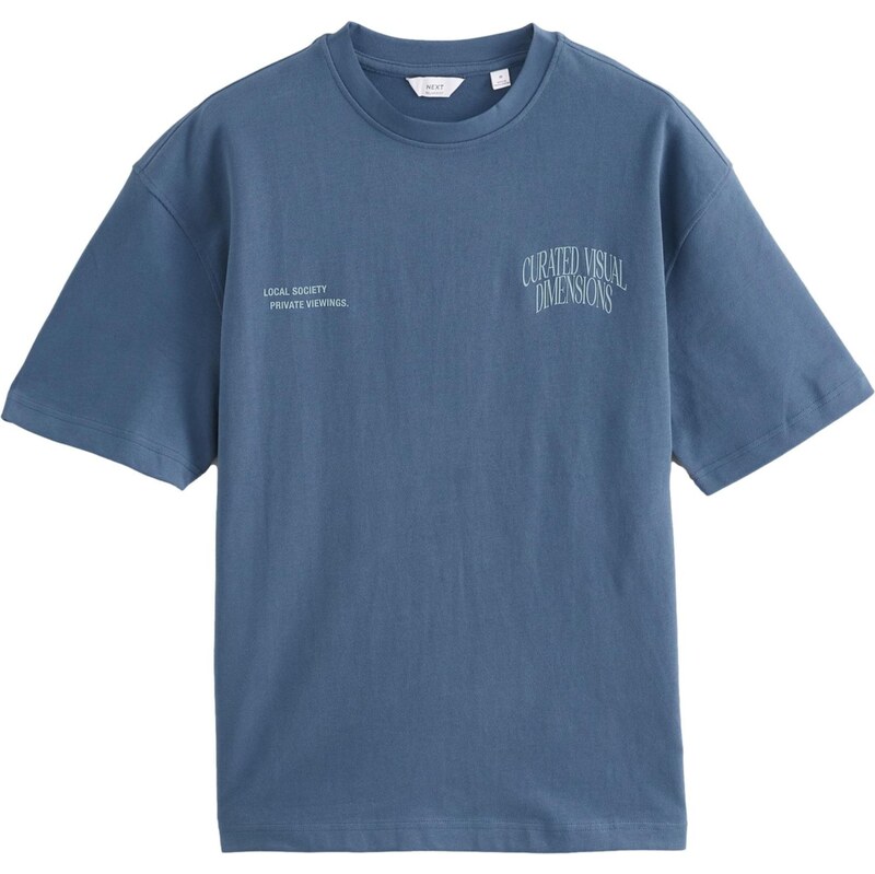 Next Tričko zafírová / svetlomodrá 62184575