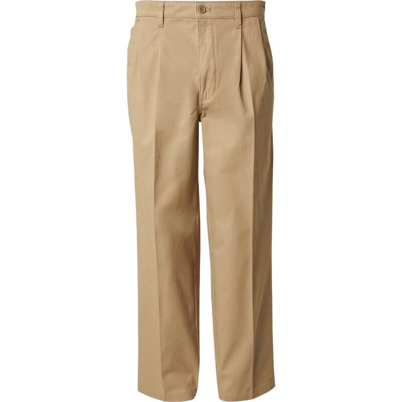 Dockers Plisované nohavice kaki 62184755