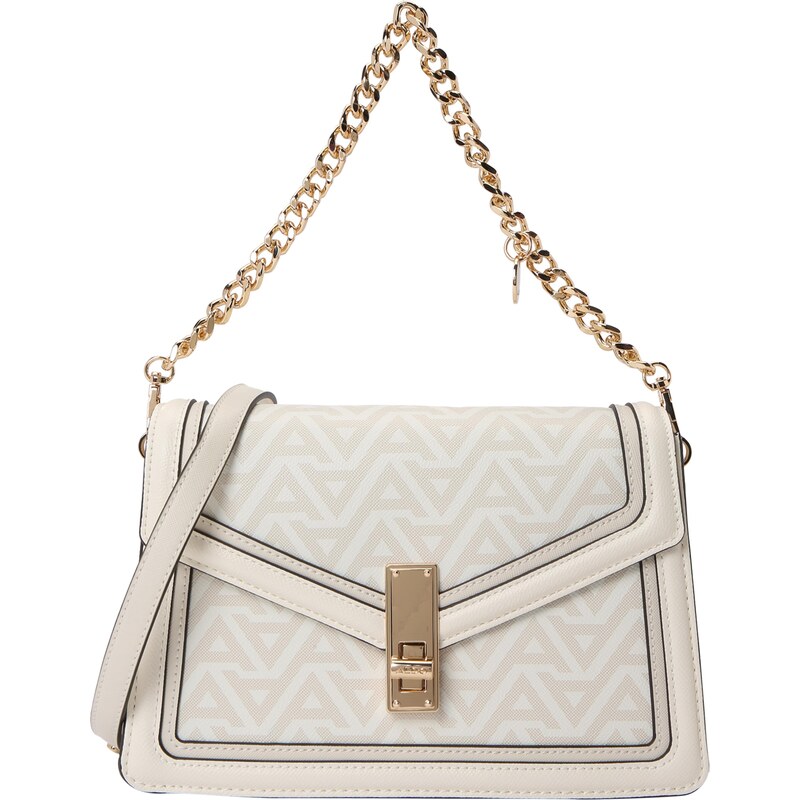 ALDO Taška cez rameno AMDOUNA béžová / biela 62225820