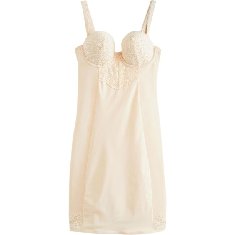 Next Korzetové šaty telová 62225149