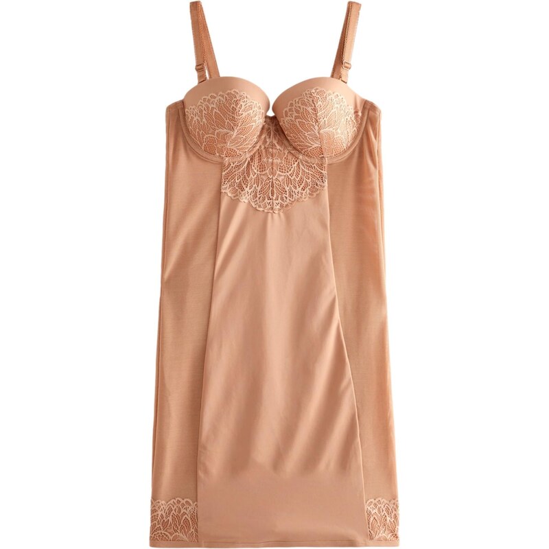 Next Korzetové šaty hnedá 62225166