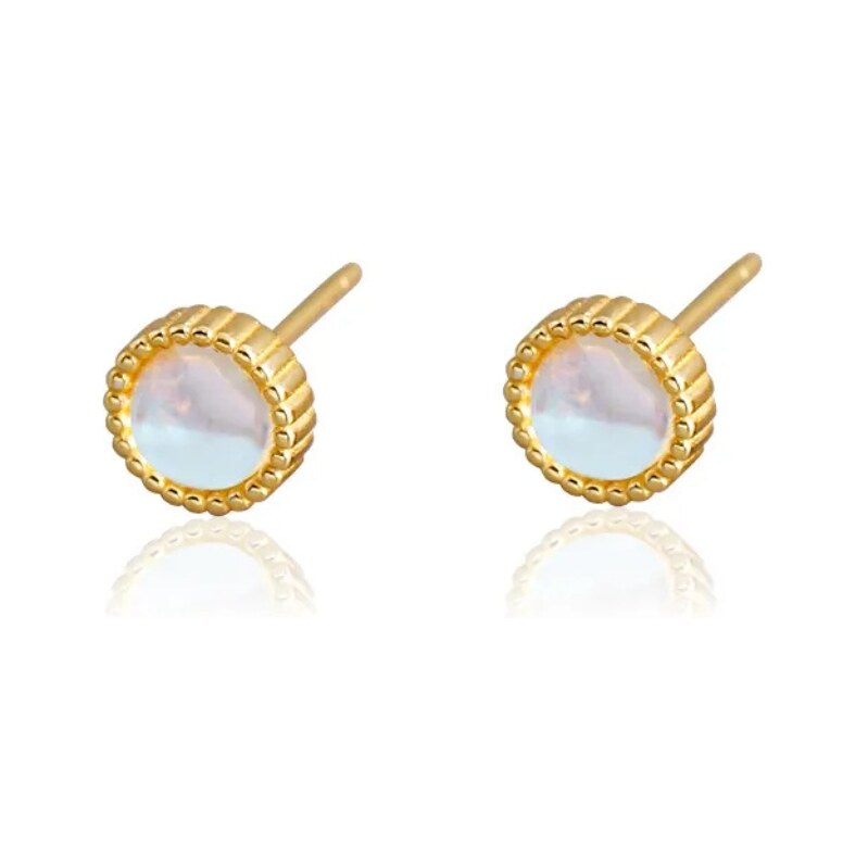 MAJYA Strieborné náušnice TORRY pozlátené 11755 65409136