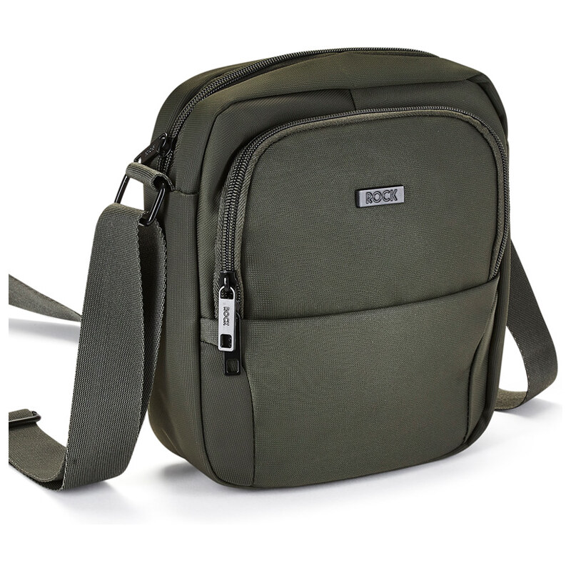 taška cez rameno ROCK SB-0050 - zelená 62192083