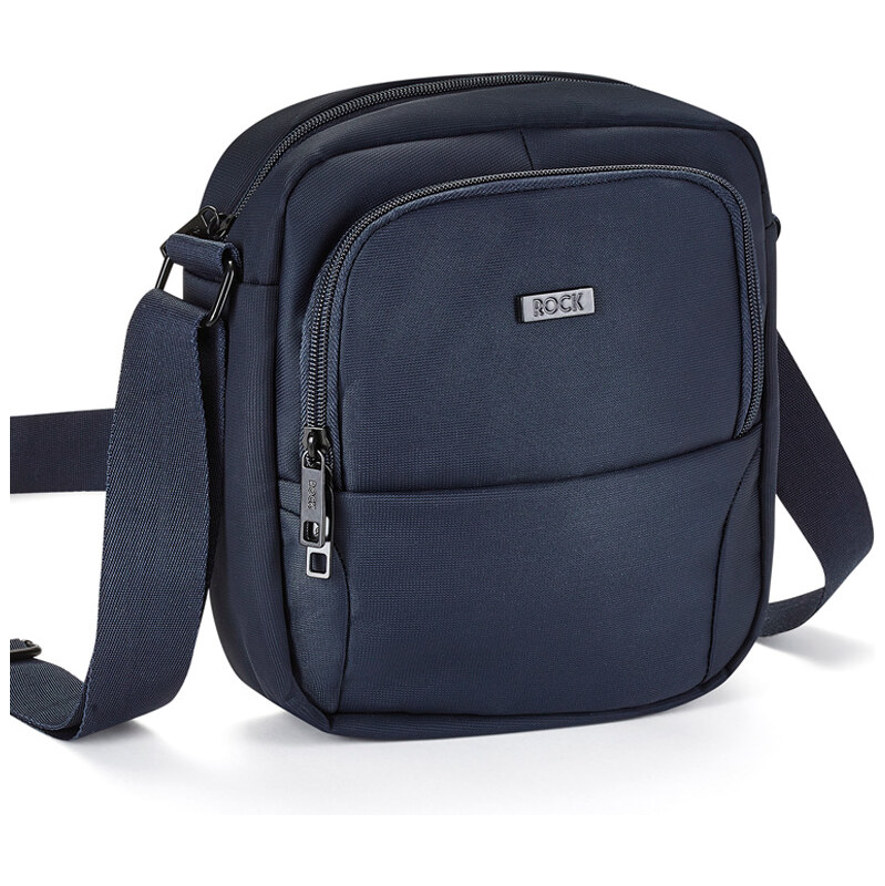 taška cez rameno ROCK SB-0050 - tmavomodrá 62192082
