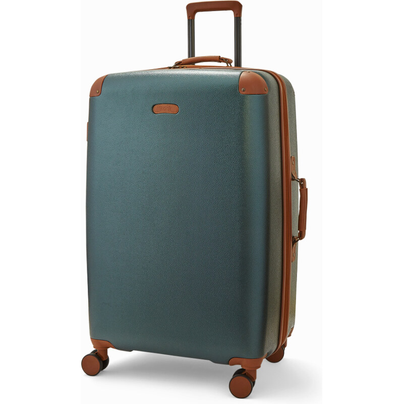 cestovný kufor ROCK TR-0219/4-L ABS/PC - zelená 62192614