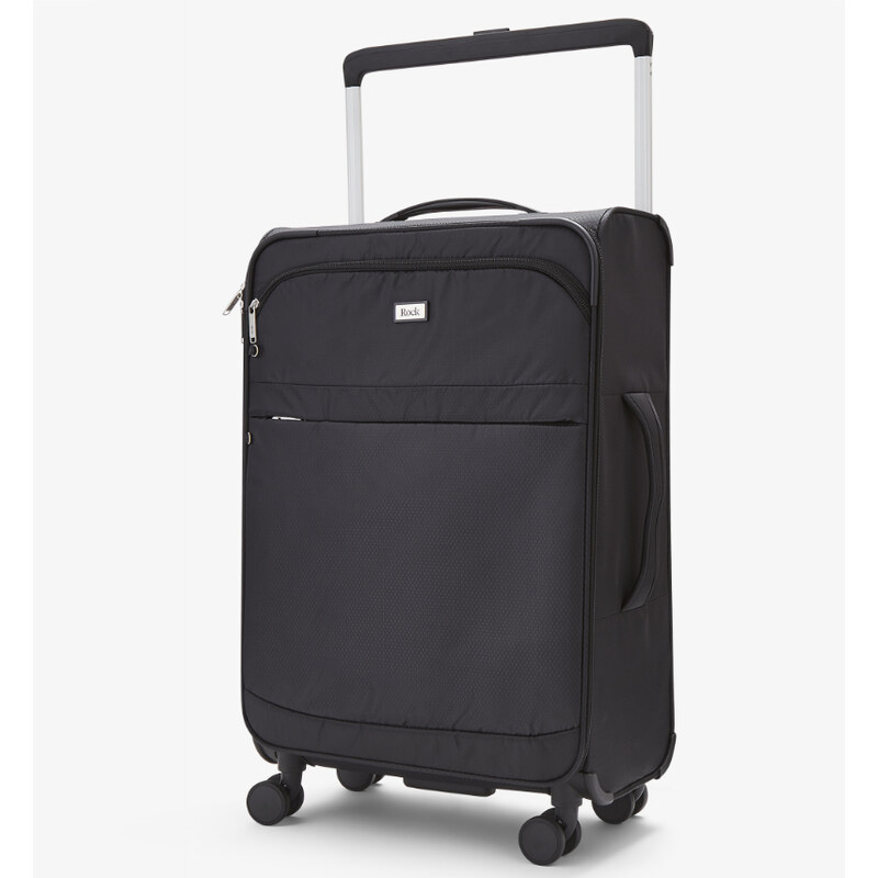cestovný kufor ROCK TR-0242/3-M - čierna 62192639