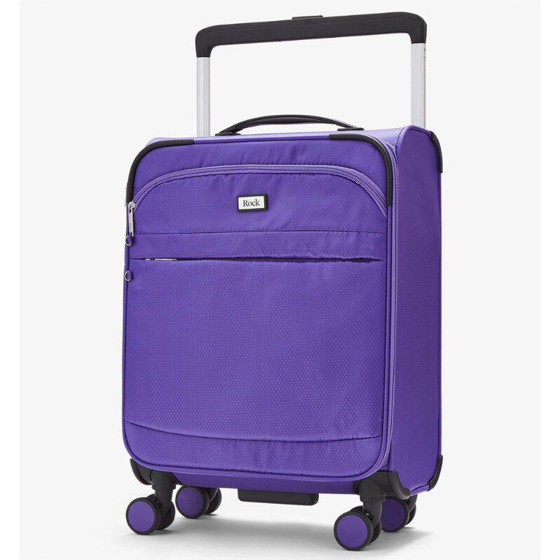 kabinová batožina ROCK TR-0242/3-S - fialová 62192647