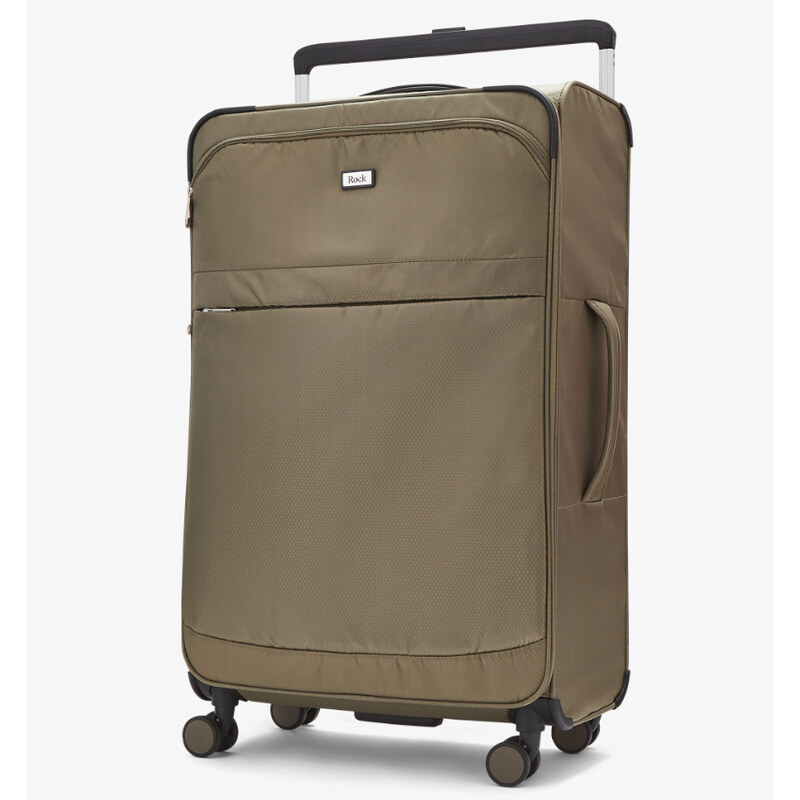 cestovný kufor ROCK TR-0242/3-L - khaki 62192637