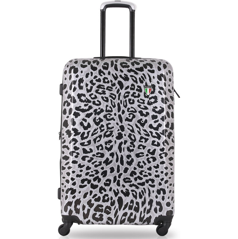 cestovný kufor TUCCI T-0158/3-M Winter Leopard 62192712