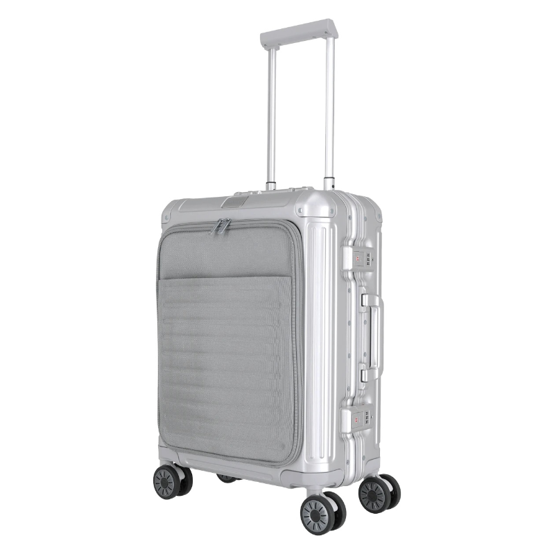 Travelite Next 4w S Front pocket Silver 62193043