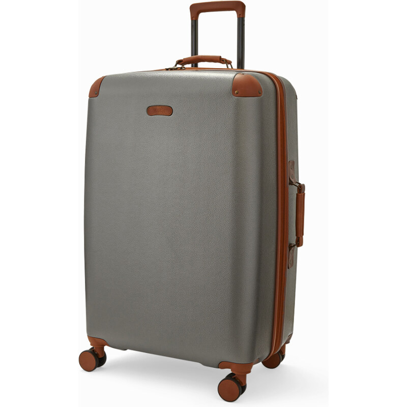 cestovný kufor ROCK TR-0219/4-L ABS/PC - šedá 62193501