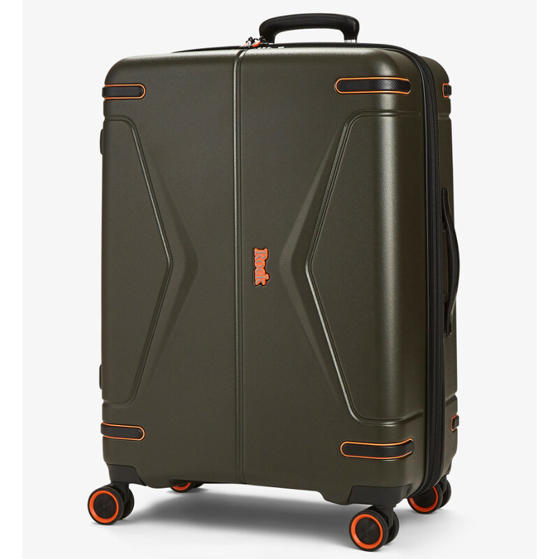 Cestovní kufr ROCK TR-0251/3-M ABS - khaki 72 l + 20% expander 62193662