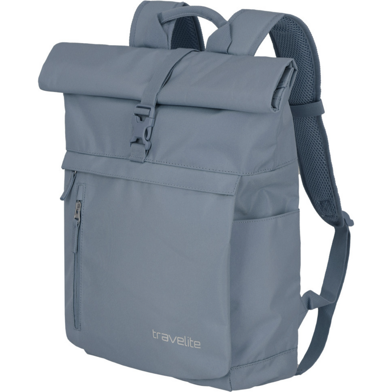 Travelite Basics Roll-up Backpack Smoke blue 35l 62193938