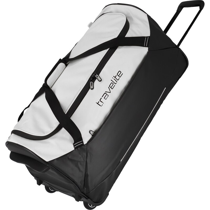 Travelite Basics Trolley Travel Bag Black/white 62194646