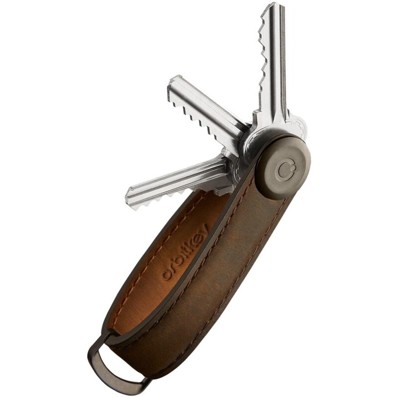 Orbitkey Kožená kľúčenka 2.0 Crazy Horse - Oak Brown 62194854