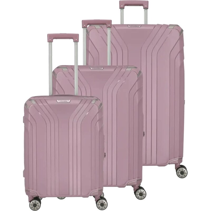 Travelite Elvaa 4w S,M,L Rosé 62195193