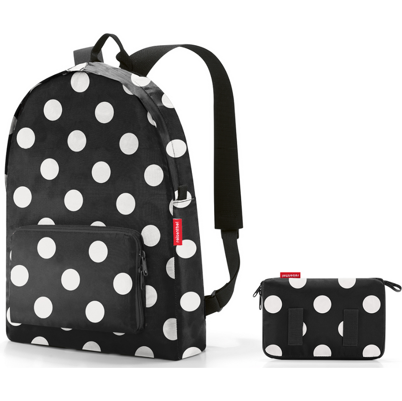 Reisenthel Mini Maxi Rucksack Dots White 62195535