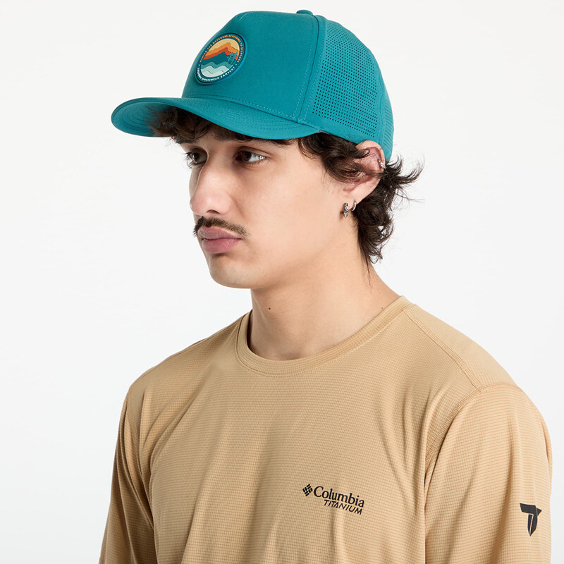 Čiapka Columbia Mountaincap 3D Stretch Snap Back River Blue/ Circular 62197412