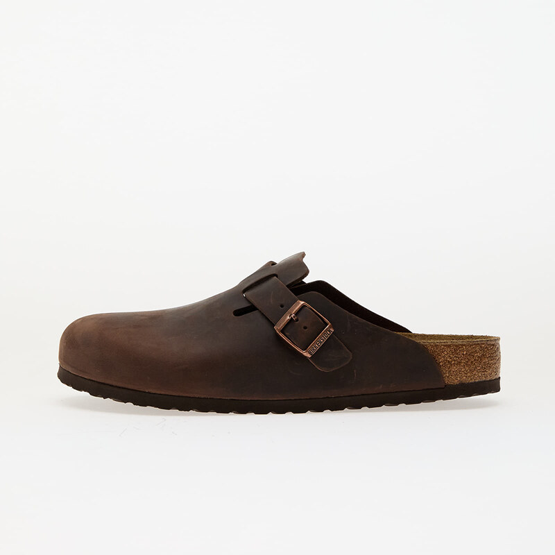 Birkenstock Boston Natural Leather Oiled Habana 62197406