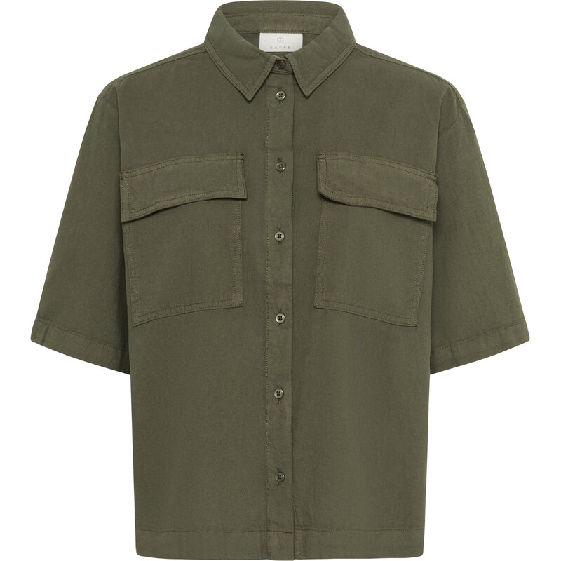 Kaffe Blúzka KA Naya zelená 62239858