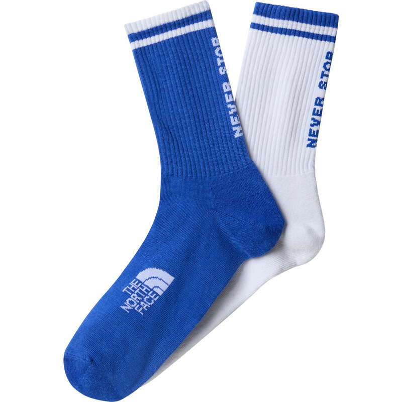 THE NORTH FACE Ponožky Everyday Crew modrá / biela 62203614