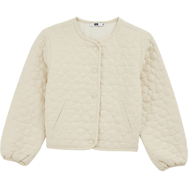 WE Fashion Prechodná bunda béžová 63134904