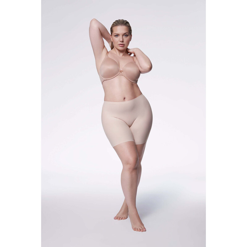 Julimex Bezšvové sťahovacie nohavičky s nožičkami Bermudy Comfort 20152946