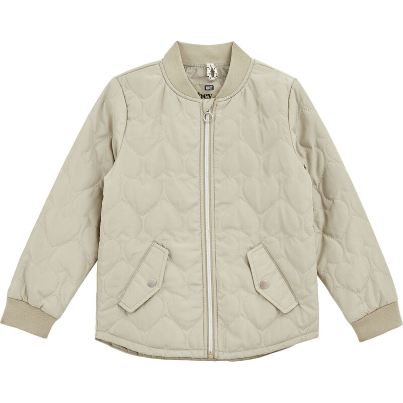 WE Fashion Prechodná bunda pastelovo zelená 63135013