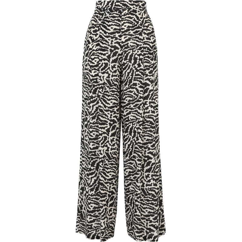 Guido Maria Kretschmer Women Plisované nohavice Mila čierna / biela 62828954