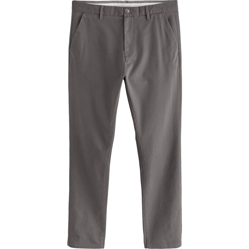 Next Chino nohavice tmavosivá 62204027