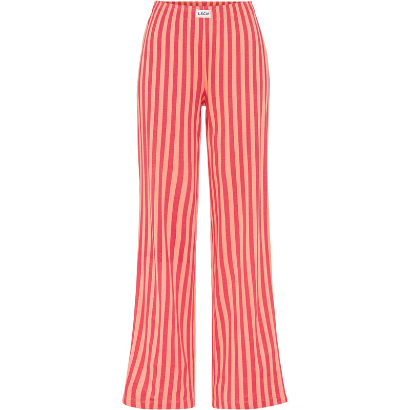 LSCN by LASCANA Pyžamové nohavice koralová / tmavoružová 63156510