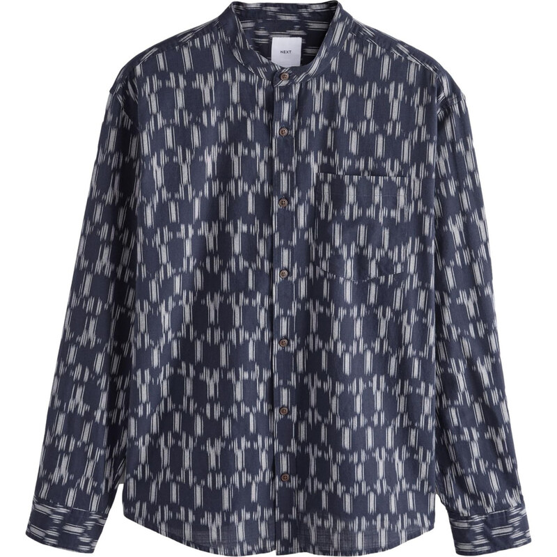 Next Košeľa tmavomodrá / sivá 62204100