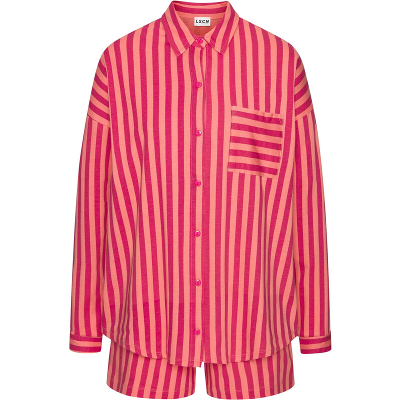 LSCN by LASCANA Kraťasy lososová / tmavoružová 63157650